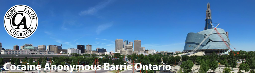 Cocaine Anonymous Barrie Ontario